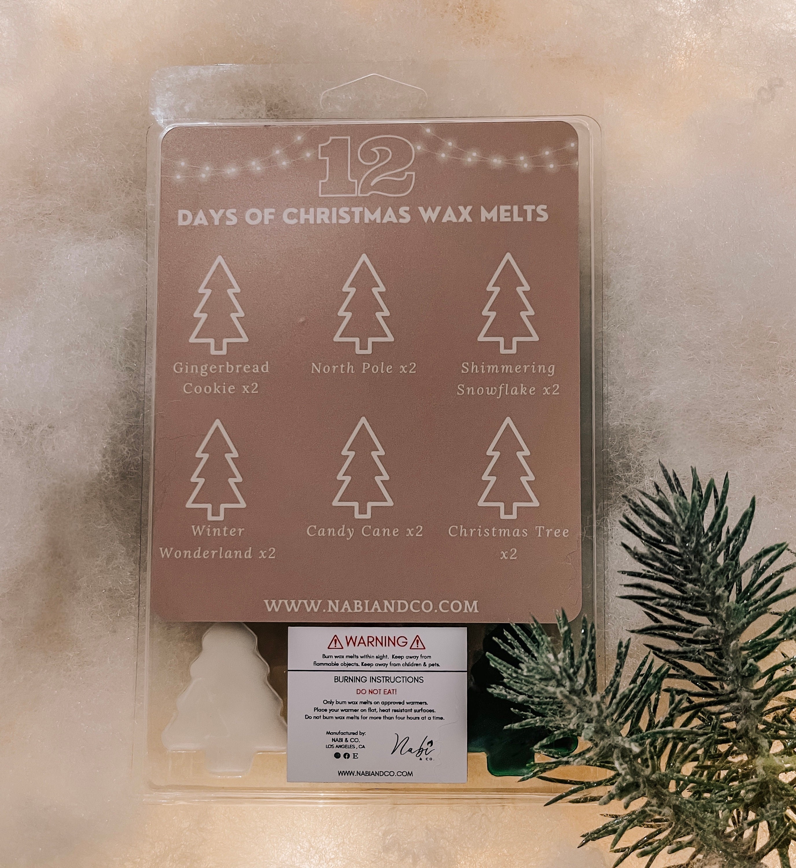 Twelve days of Christmas wax melt box – Scentsofwisdomcandles