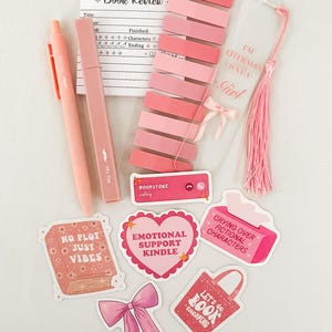 Everything But The Book Kit / Annotation Kit / Journaling / Bookish Gifts / Book Lovers / Stationary Gift Set / Book Club / Just A Girl