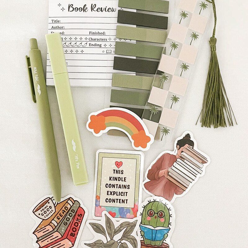 Book Annotation Set Book Annotation Tabs - Etsy