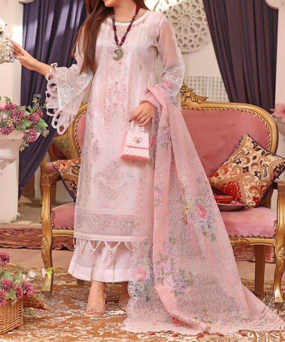New Salwar Kameez Pakistani Party Wear Dress 03 - SareesWala.com