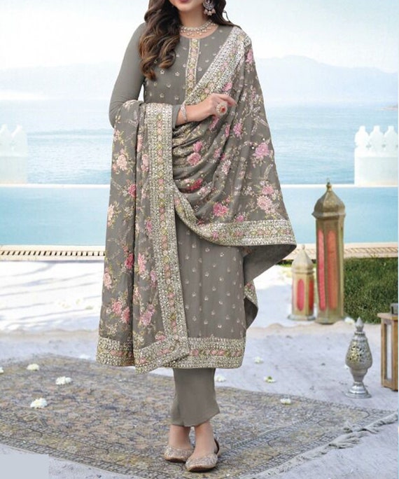 Nazon Brand - Pakistani Stitched 3 Piece Dress - N