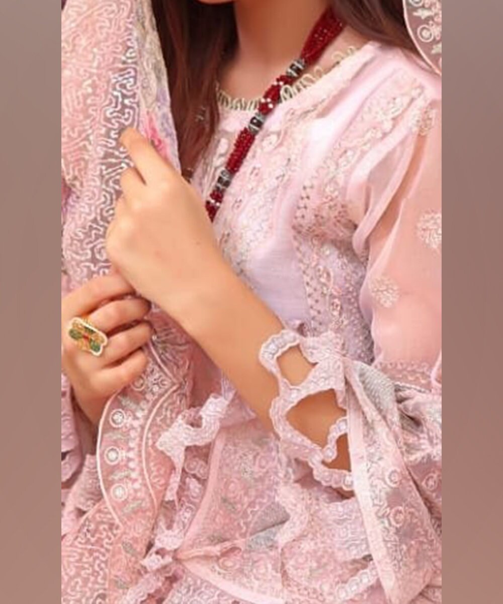 Women's Pakistani Party Dress Luxury Fancy Collection Long