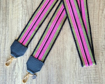 Crochet Purse Strap / Handwoven Purse Strap / Handmade Boho Multipurpose Strap / Crochet Wayuu Strap / Clutch Strap