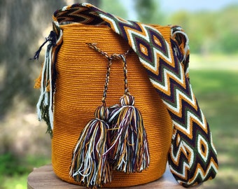 Handwoven Bag / Crochet / Knit Bag / Wayuu Bag