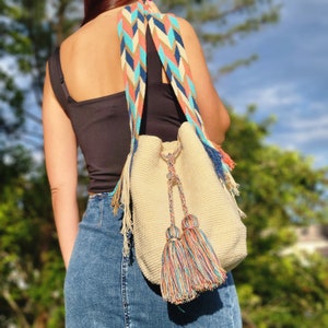 Wayuu bag / Original Crochet crossbody /  Handmade bag / Handwoven bag