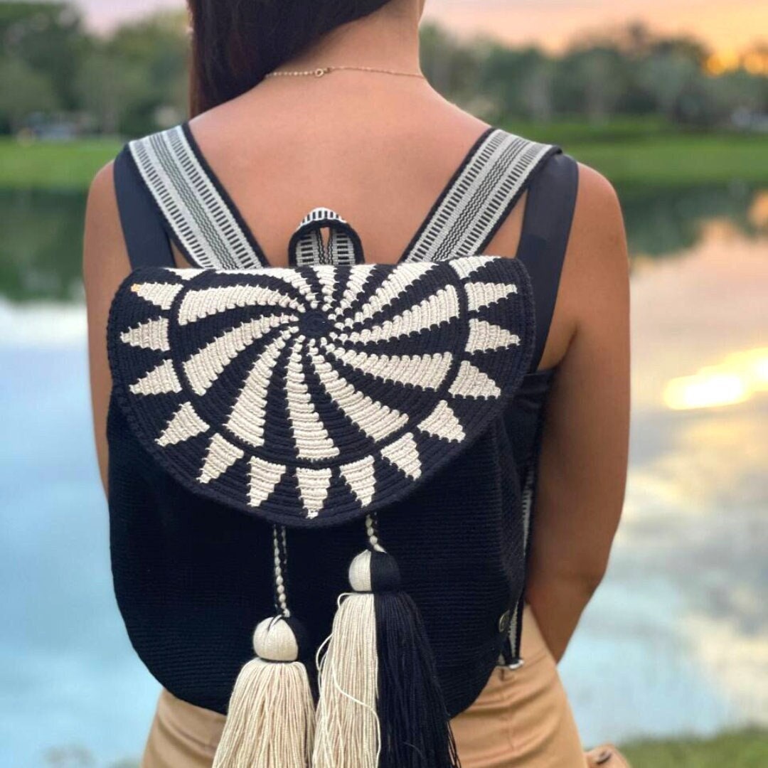 Crochet Pattern Bolso Wayuu Crochet Mochila Bag Or Wayuu Crochet