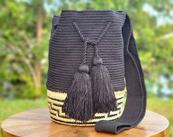 Basket Bag / Crochet summer bag / Handmade bag  / Handwoven bag
