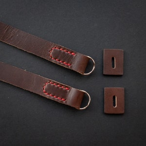 Horween Leather Camera Neck Strap - Etsy