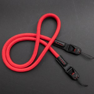 RED Marine Rope and Leather Camera Strap - Made With Peak Design Anchor Links