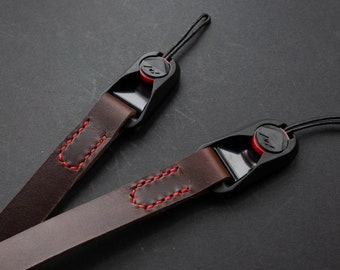 Horween Leather Camera Strap - Made With Peak Design Anchor Links