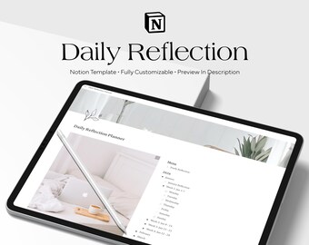 Daily Reflection Notion Template