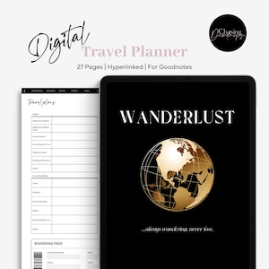 Digital Travel Planner: Itinerary, Budget, Memories (PDF)