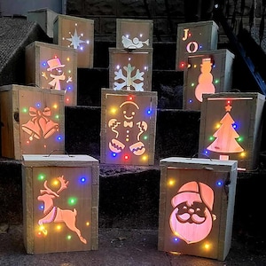 Christmas Lanterns, SVG, 15 Different Designs, Digital Files, CNC, Xcarve, Shapeoko, millright
