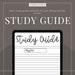 Study Guide Template, Goodnotes for College, Note Taking Template ...