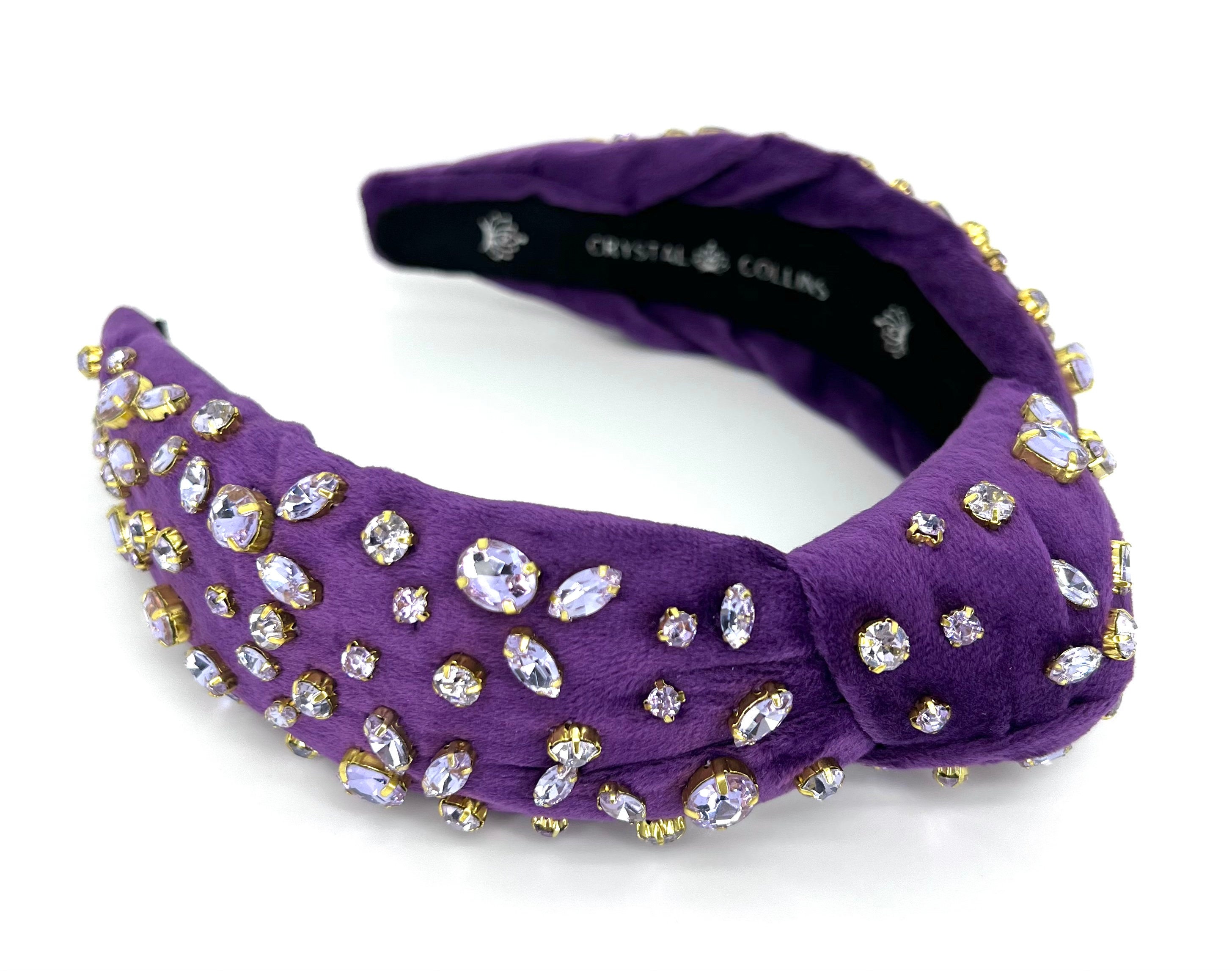 Purple Gems Headband