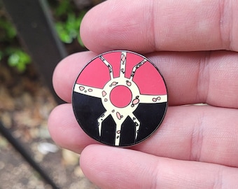GROUDON POKEBALL ENAMEL Pin Free Shipping