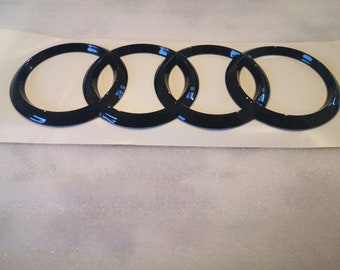 Audi Emblem Frontgrill schwarz