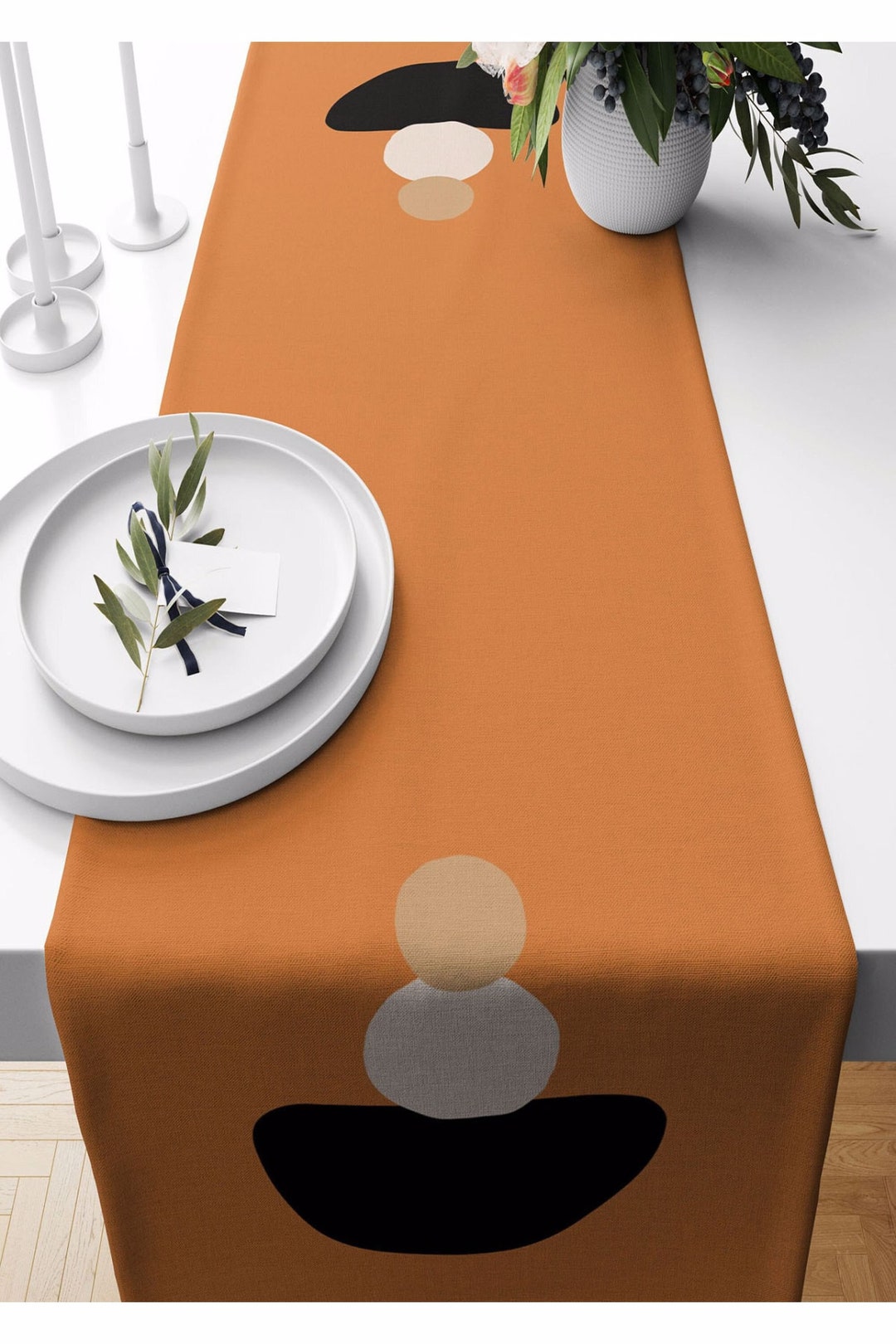 Suede Woven Table Cover Handmade Table Cover Turkish Cotton Etsy