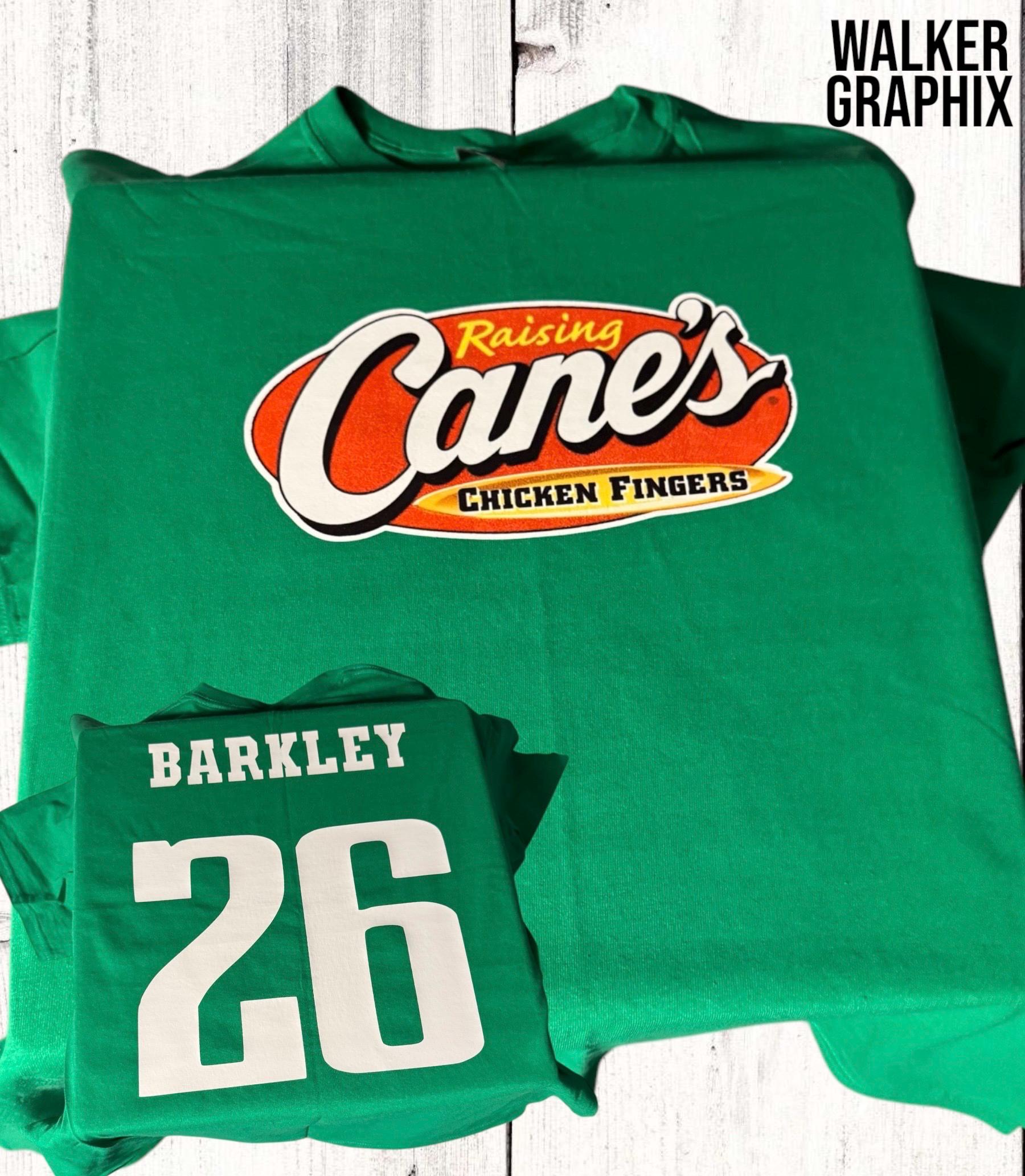 Eagles Raising Canes W/saquon