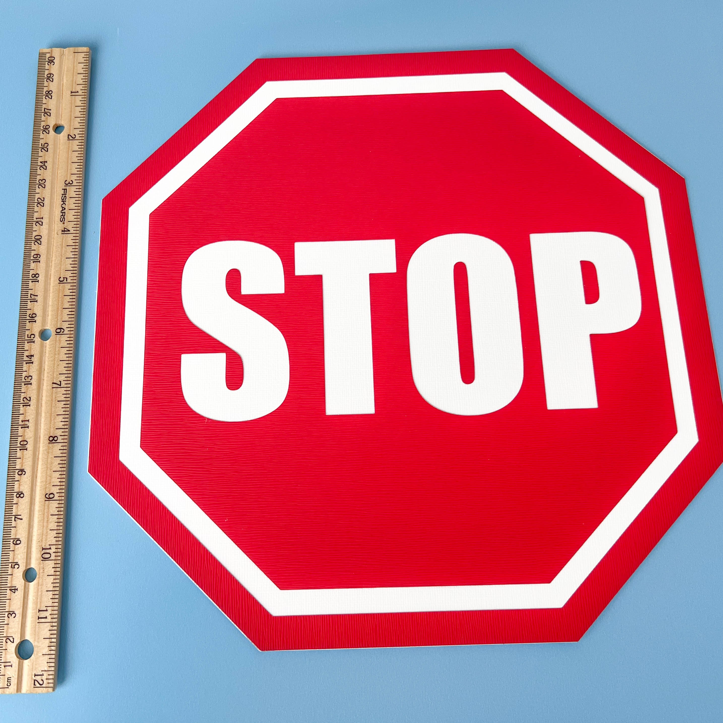 Race Car Signs in CARDSTOCK. Stop Sign,one Way Sign and Speed Limit ...