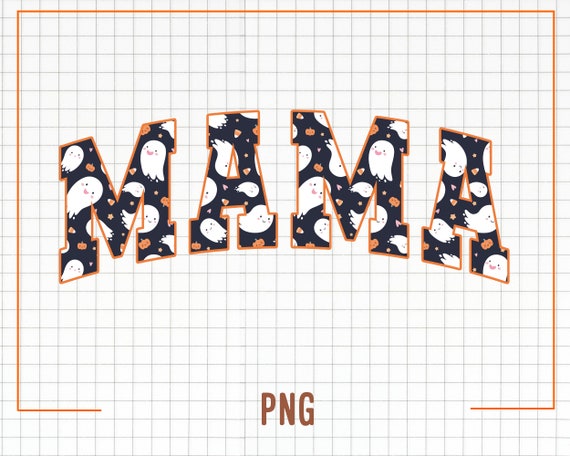 Retro Halloween Mama PNG, Retro Halloween Png, Groovy Halloween Sublimation Design, Hippie Halloween Png, Spooky Mama Png, Sublimation