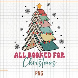 Christmas Book Tree Png, Christmas Png For Teachers, School Christmas, Christmas Gift, Book Lovers Png, Bookworm Christmas Png, Xmas Design