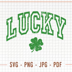Trèfle porte-bonheur en détresse SVG, PNG porte-bonheur, feuille trèfle Svg, trèfle de la Saint-Patrick, Svg de la Saint-Patrick, Png porte-bonheur, Svg porte-bonheur en détresse