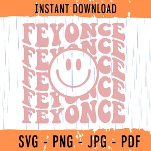 Feyonce svg, Feyonce svg 2022, Feyonce Png, Verlobte, Verlobung, gewellte Feyonce Png, Feyonce niedliche Datei, Feyonce für Stromkreis, lächelndes Gesicht svg