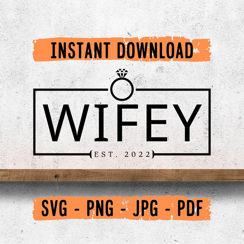 Wifey Recktangle SVG, Wifey SVG, Wifey PNG, Wife Svg File, Wife Png ...