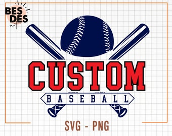 Custom Baseball Team Logo Svg, Png, Personalized Baseball Team Name Svg, Custom Baseball Team Logo Svg, Baseball Team Svg, Baseball Team Svg