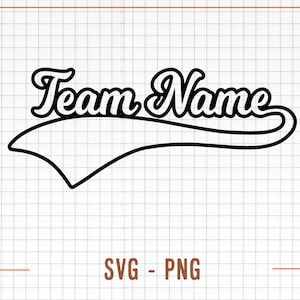 Nome squadra di softball personalizzato Svg, Png, Nome squadra di softball personalizzato Svg, Nome squadra di baseball personalizzato Svg, Squadra di baseball Svg, Squadra di softball Svg