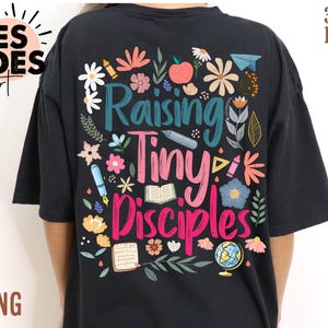 Aufzucht der winzigen Schüler PNG, Retro Lehrer Png, Boho Floral Lehrer Png, Lehrer Shirt Png, Png unterrichten, Floral Lehrer Design, Boho
