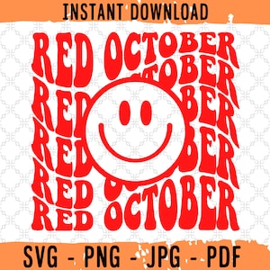 Red October Svg, Red October Png, Philadelphia Baseball - Red October ...