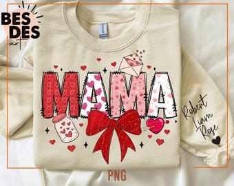 Mama Coquette Valentines Day Png, Valentine Png, Mama Valentine Png, Valentines Day Mama Png, Valentine Coquette Mama Png, Funny Mama Png