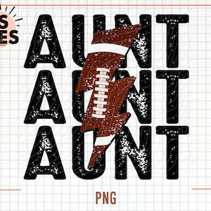 Tante Distressed Leopard Lightning Bolt PNG, Tante Gestapelt Png, Tante Shirt Design, Tante Sweatshirt Design, Sublimation Png, Fußball Png