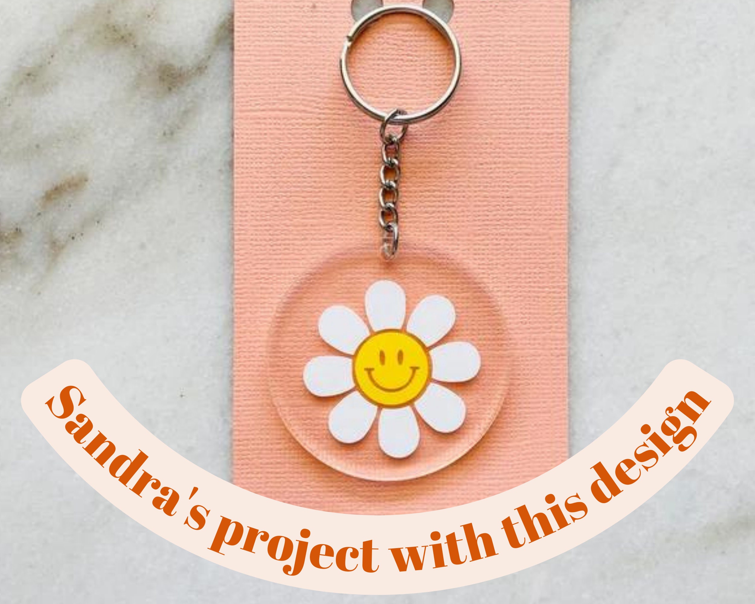 Daisy ʚ♡ɞ Retro Daisy Smile Face Svg, Digital Download Flower, Daisy