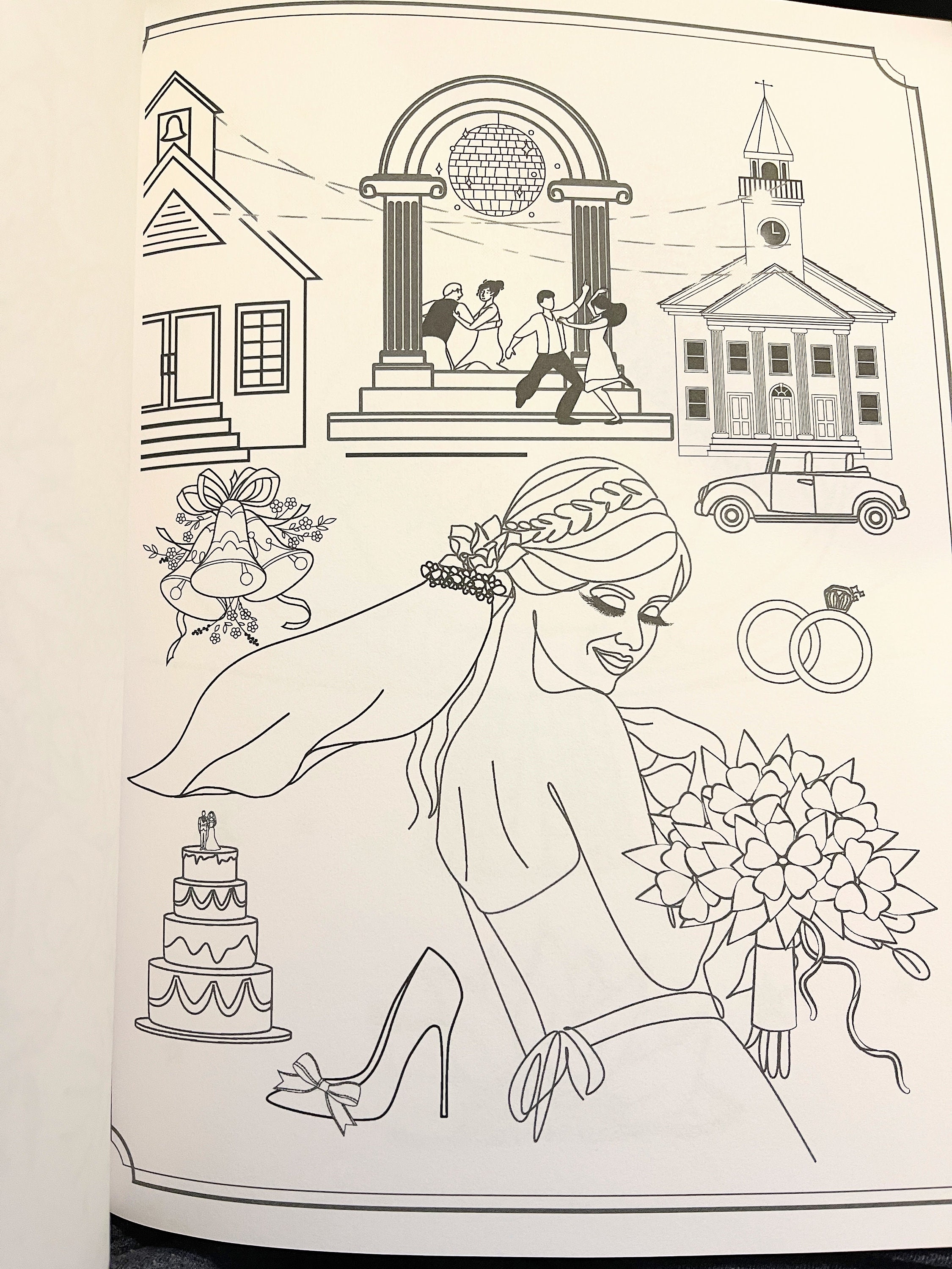 Floral Escape I Relaxation Coloring Book Floral Coloring - Etsy