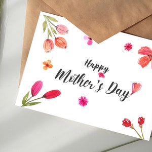 Greeting cards for Mother's Day | Aquarell paintings cards | Mother's Day | gift | Card Mother's Day Greeting