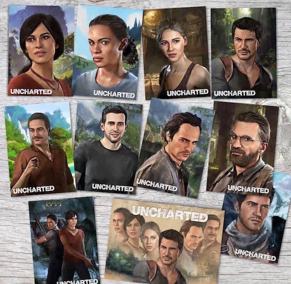 Nathan Drake Face Art - Uncharted: Drake's Fortune Art Gallery