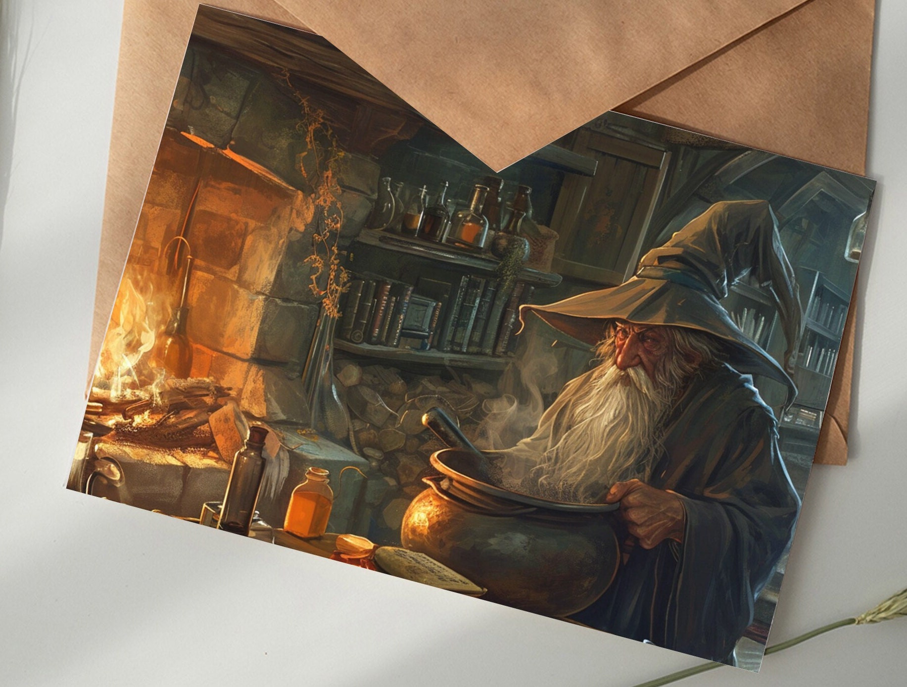 The Wizard and the Bouncing Pot (15 Cards) the Fairy Tales of Beedle ...