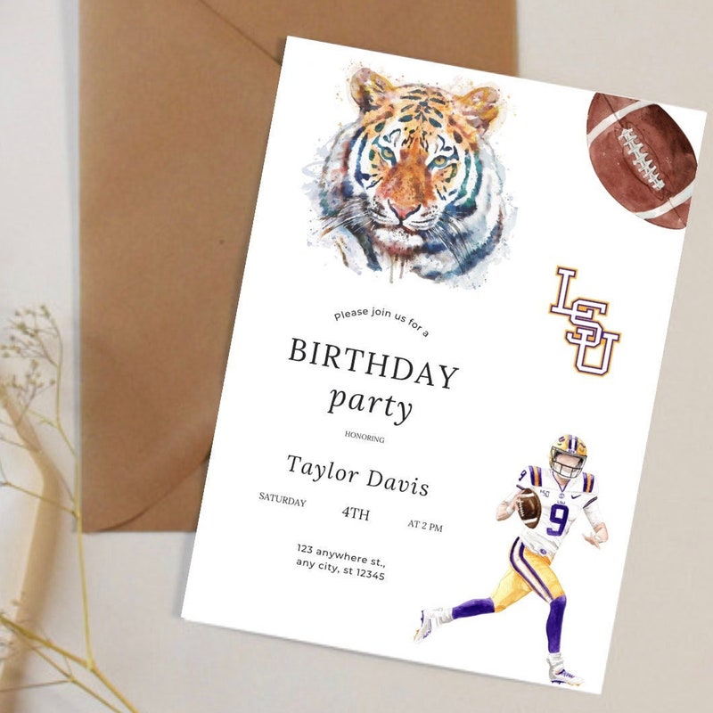 Lsu Football Players - Etsy