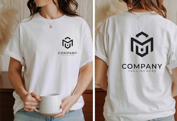 【関税&送料込み】ChloAC And T-Shirt With Logo Custom Text Shirt, Personalized Custom Shirt, Custom Back