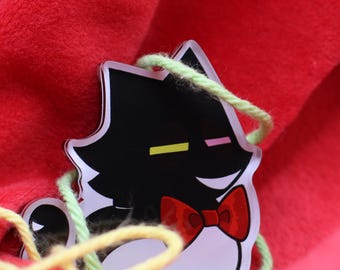 Pluey 2" standee || deltarune mike trio shadow guy
