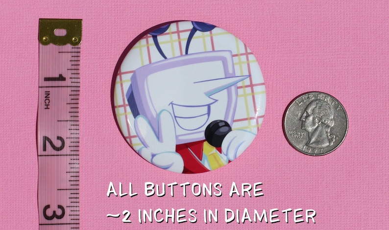 Omori 2" Buttons || Omori Aubrey Kel Mari Hero Sunny Basil image 5