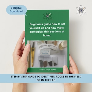 Geological Thin Section Guide: DIY preparation guide  (An instant PDF Downloadable File)