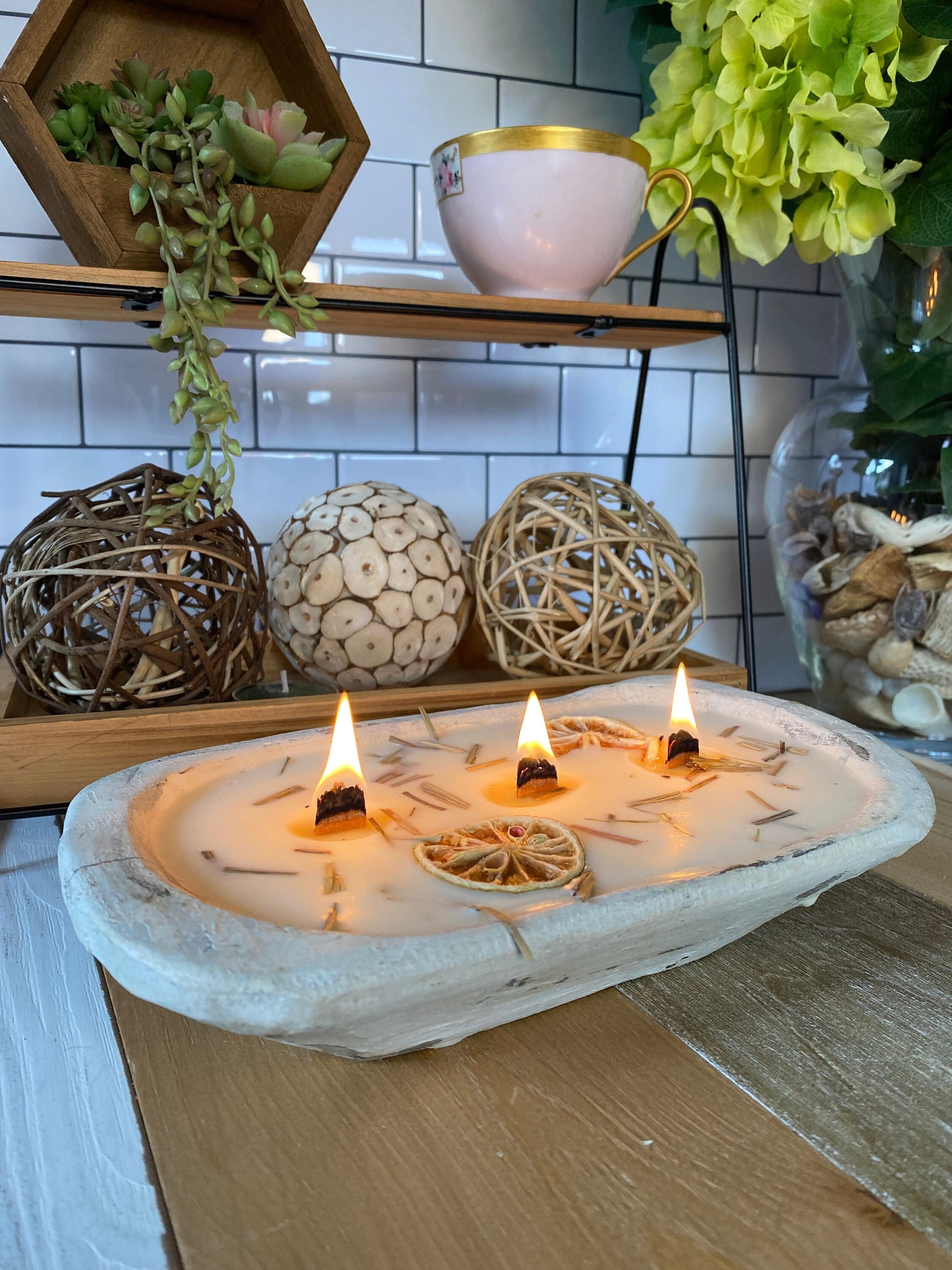 Candle bowl sale