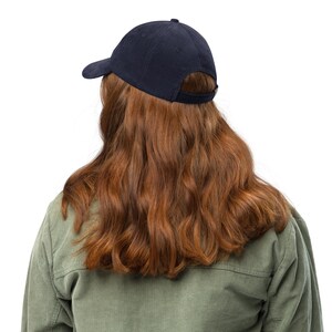 Butter Embroidered Corduroy Hat - Vintage Dad Hat - Retro Streetwear Cap - Adjustable Low Profile Baseball Cap