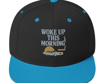 Sopranos Inspired Snapback | Embroidered Mob Boss Hat