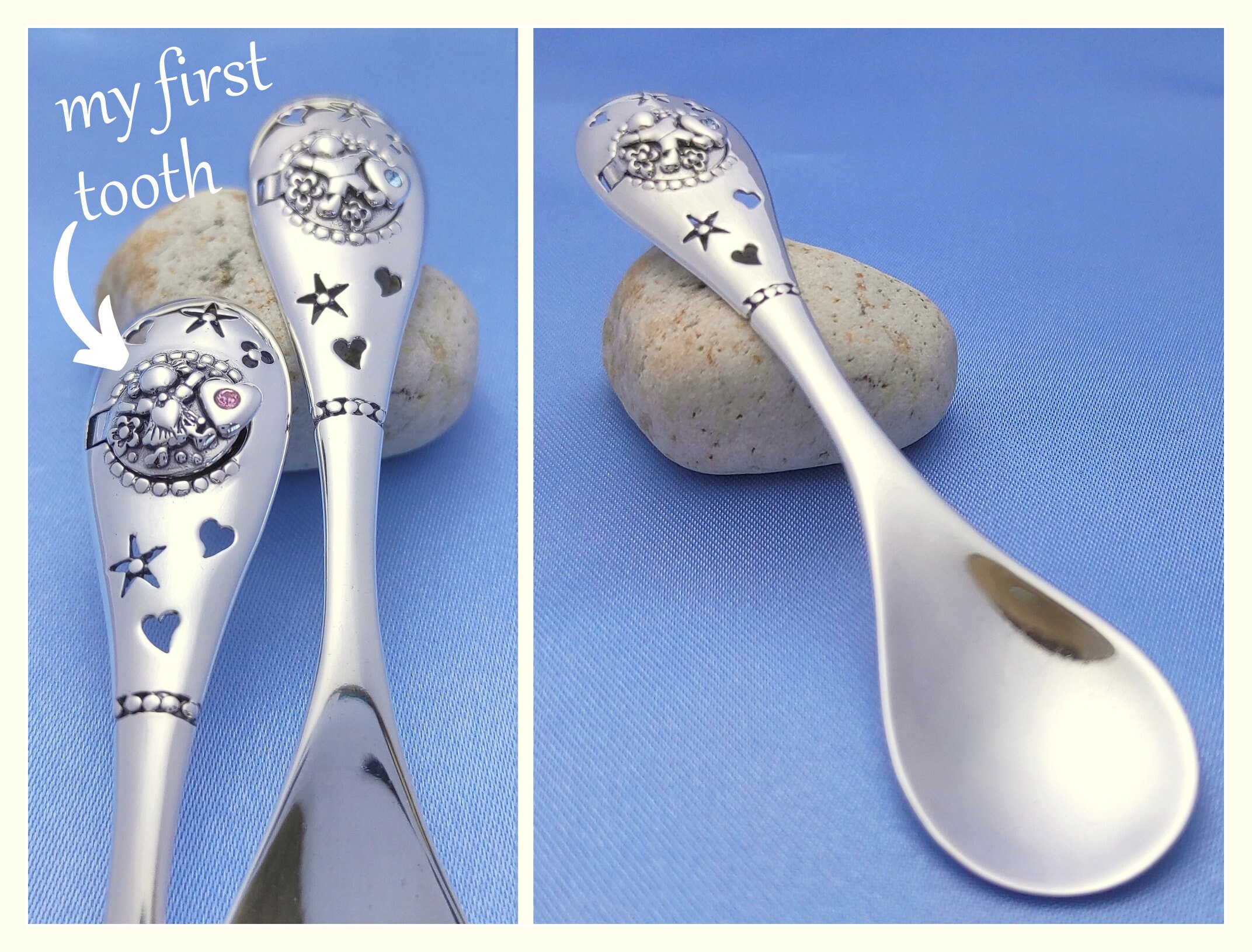 Sterling Silver Baby Spoon Personalised Gift. Etsy