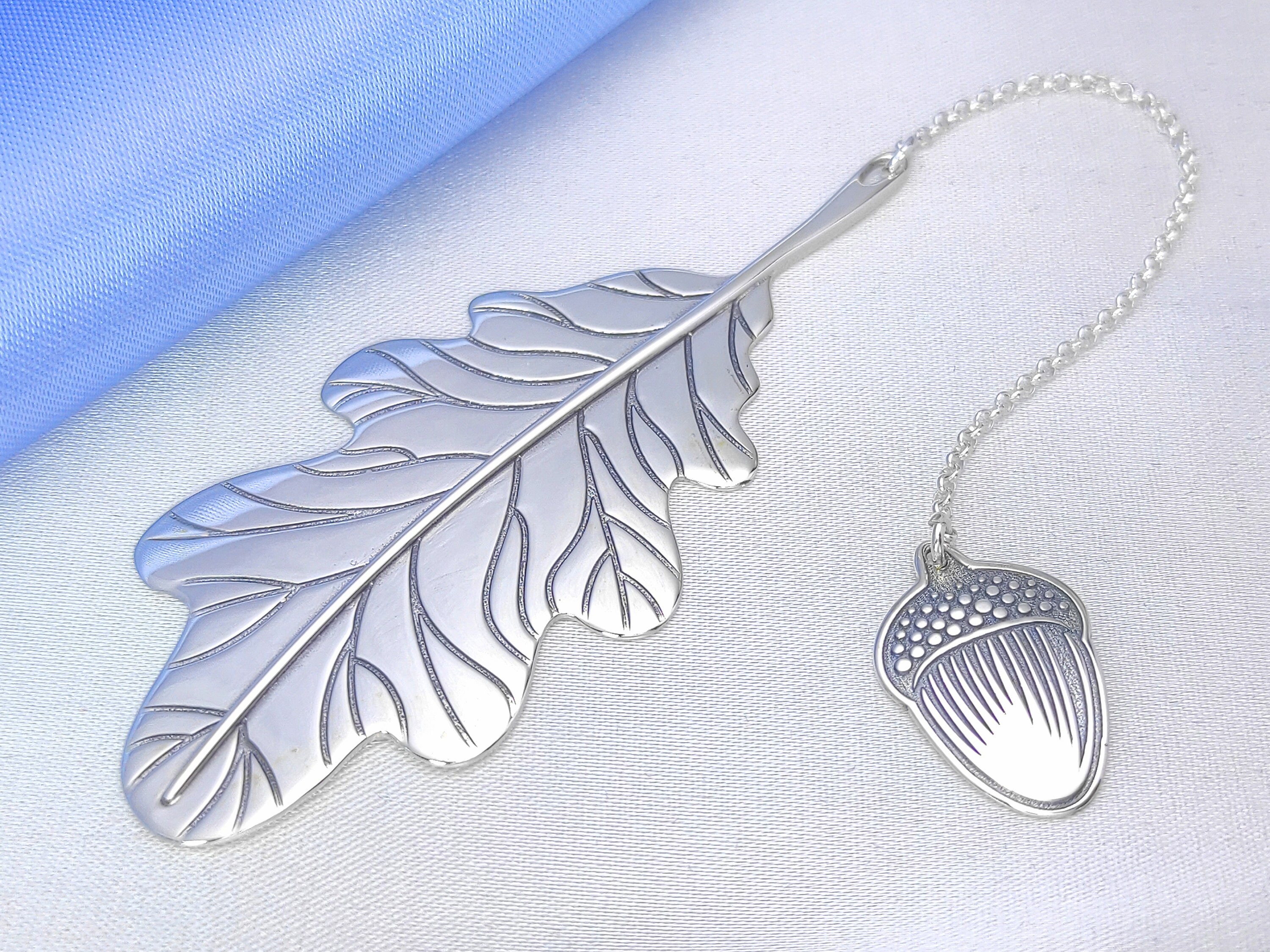 Engraved Sterling Silver Bookmark